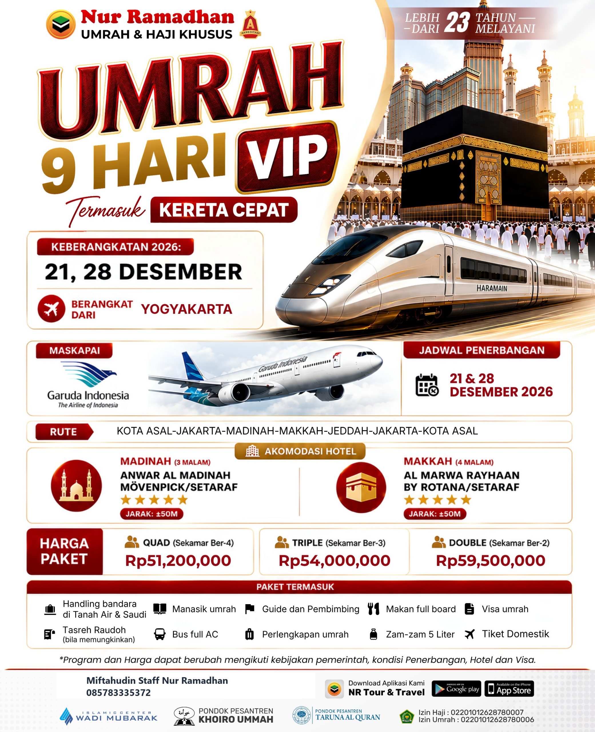 Paket Umroh Desember 2026
